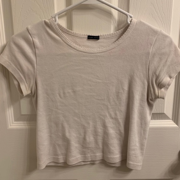 brandy melville basic white tee - Picture 1 of 2